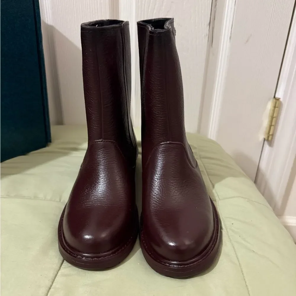 EMU Australia Kerie Rainboot Waterproof Red Wine US-6 NWT